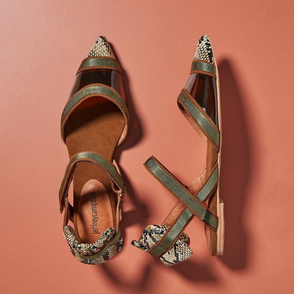 HTF Jeffrey Campbell Enrich Flats - Picture 4 of 13